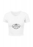 Lotus T-Shirt Weiß