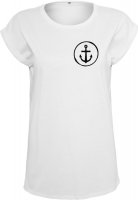 Anchor Everywhere T-Shirt Frauen Weiß