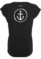 Anchor Everywhere T-Shirt Frauen Schwarz